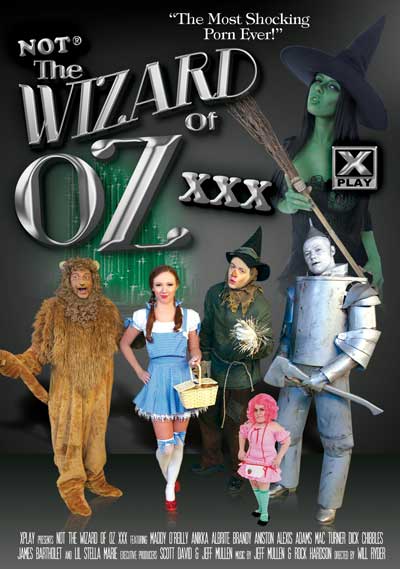 400px x 569px - Not the Wizard of Oz XXX Box Cover Unveiled in HollywoodRogReviews