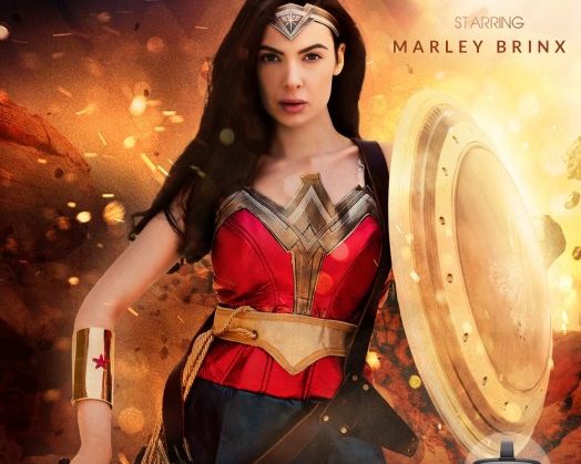 Marley Brinx Wonderwoman Porn - Review: Marley Brinx & John Strong in Wonder Woman (A XXX Parody ...