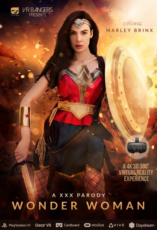 Chanel Preston Wonder Woman Xxx Parody - Review: Marley Brinx & John Strong in Wonder Woman (A XXX Parody) for  VRBangers.com | RogReviews